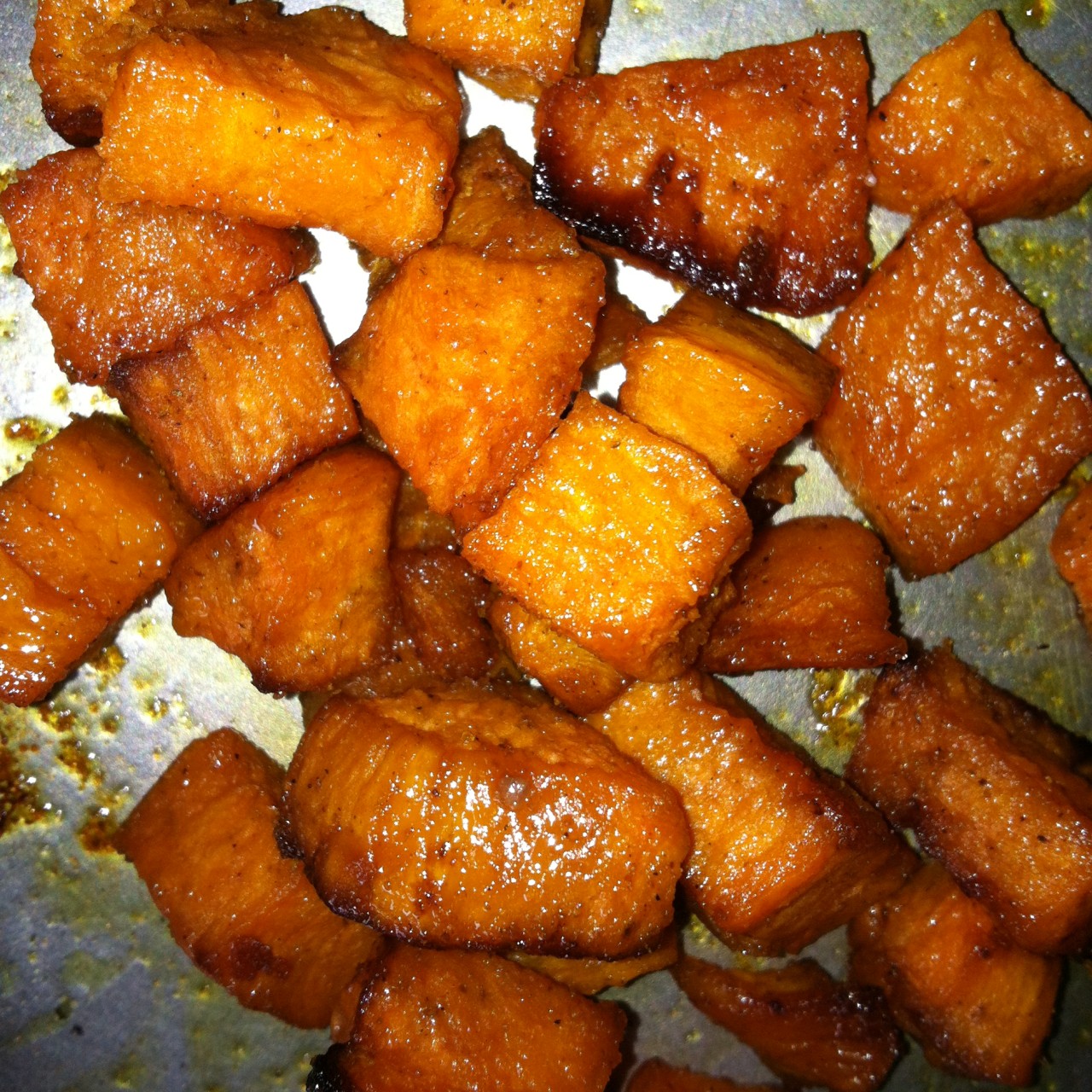 Indian Spiced Roasted Yams