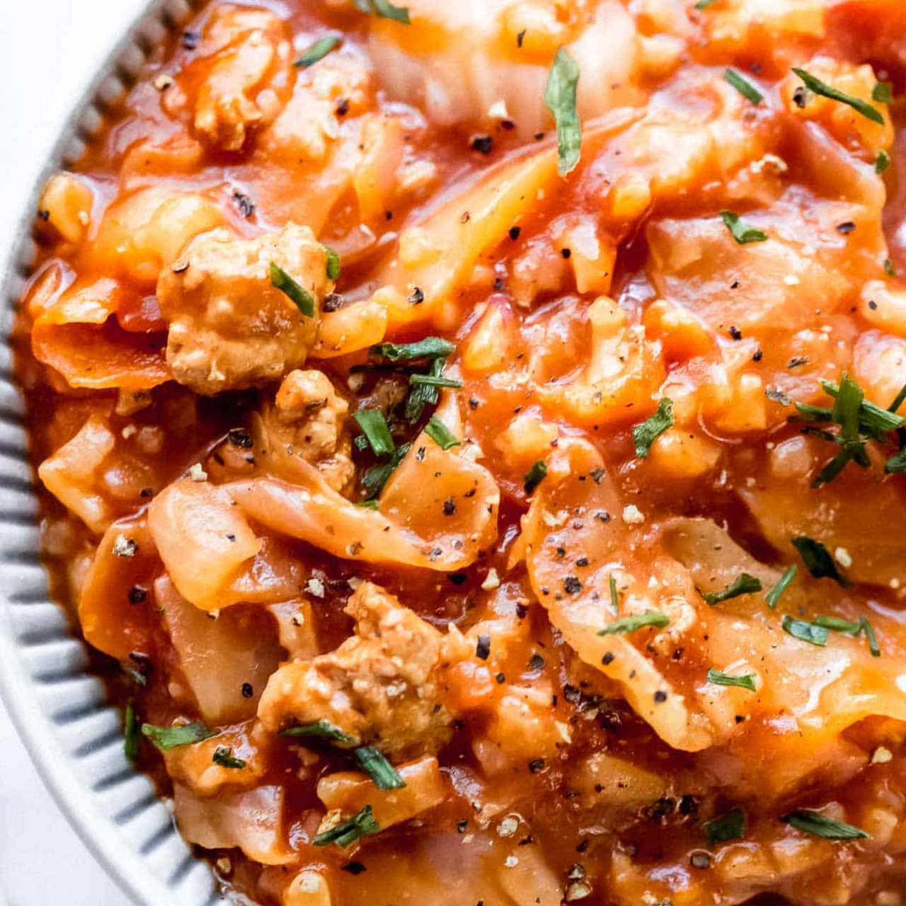 Instant Pot Cabbage Roll Soup