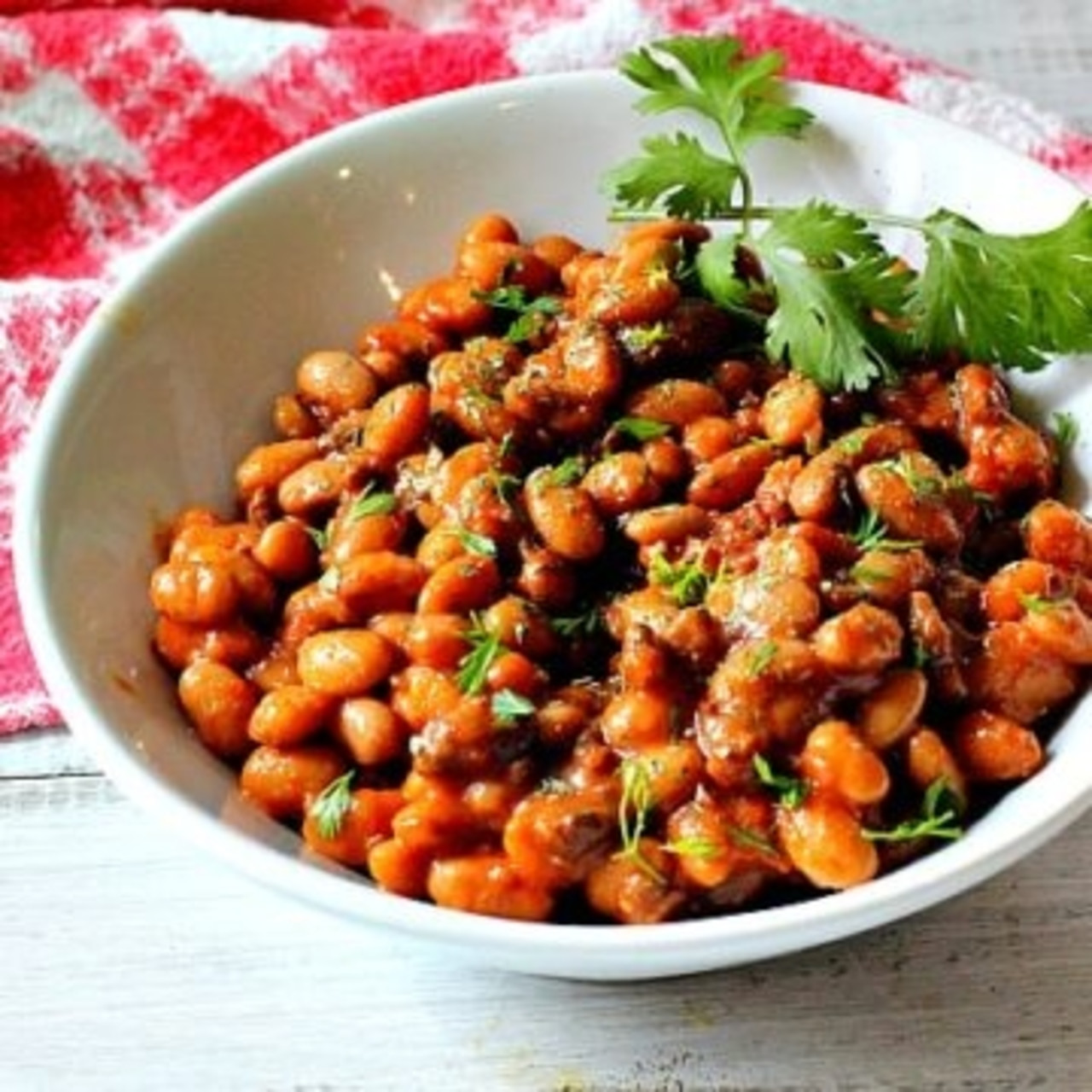 Instant Pot Pinto Beans with Mexican Chorizo