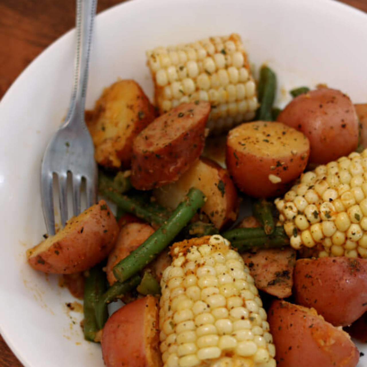 Instant Pot Smoked Sausage Country Boil