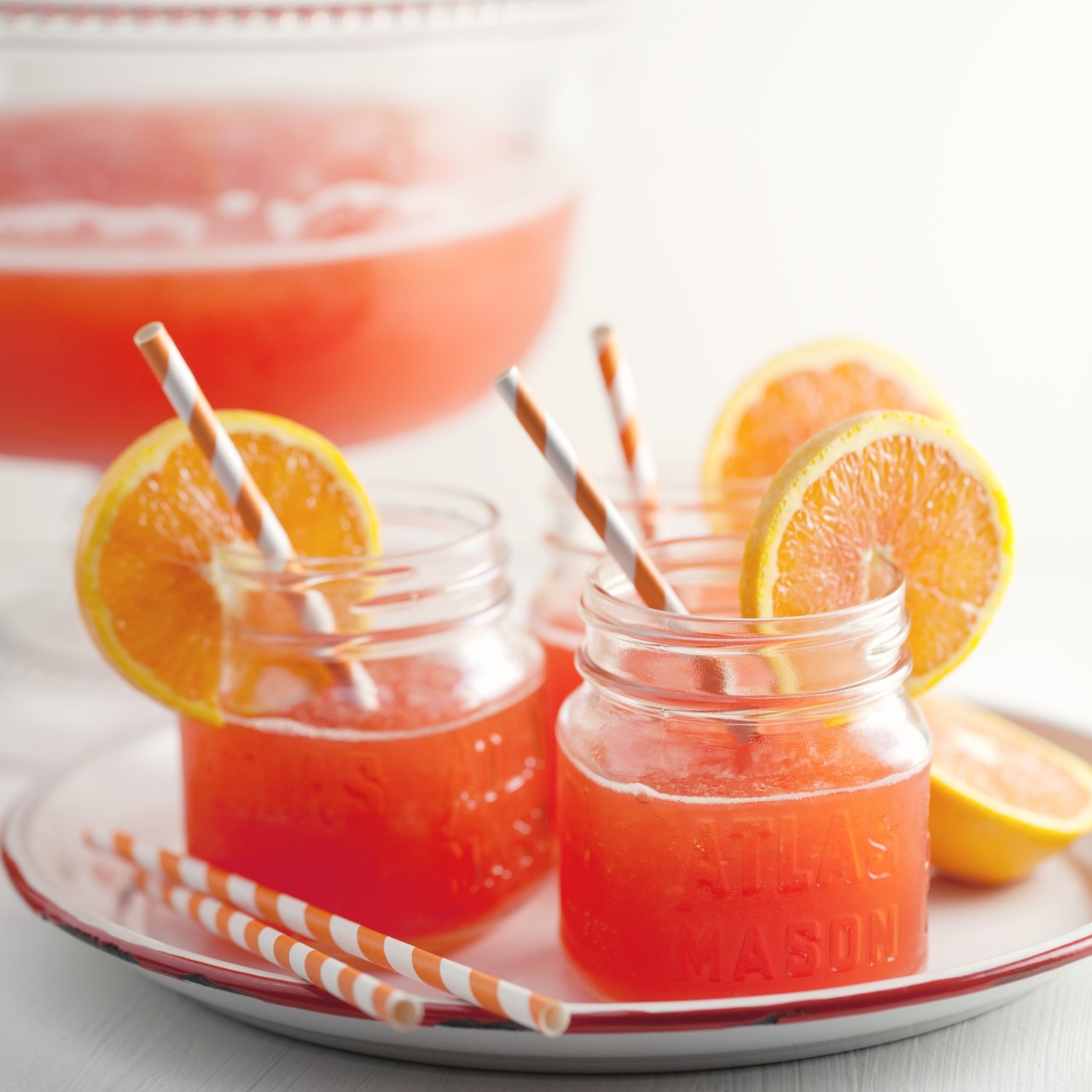 Fruit Punch Recipe With Orange Juice and Lemonade