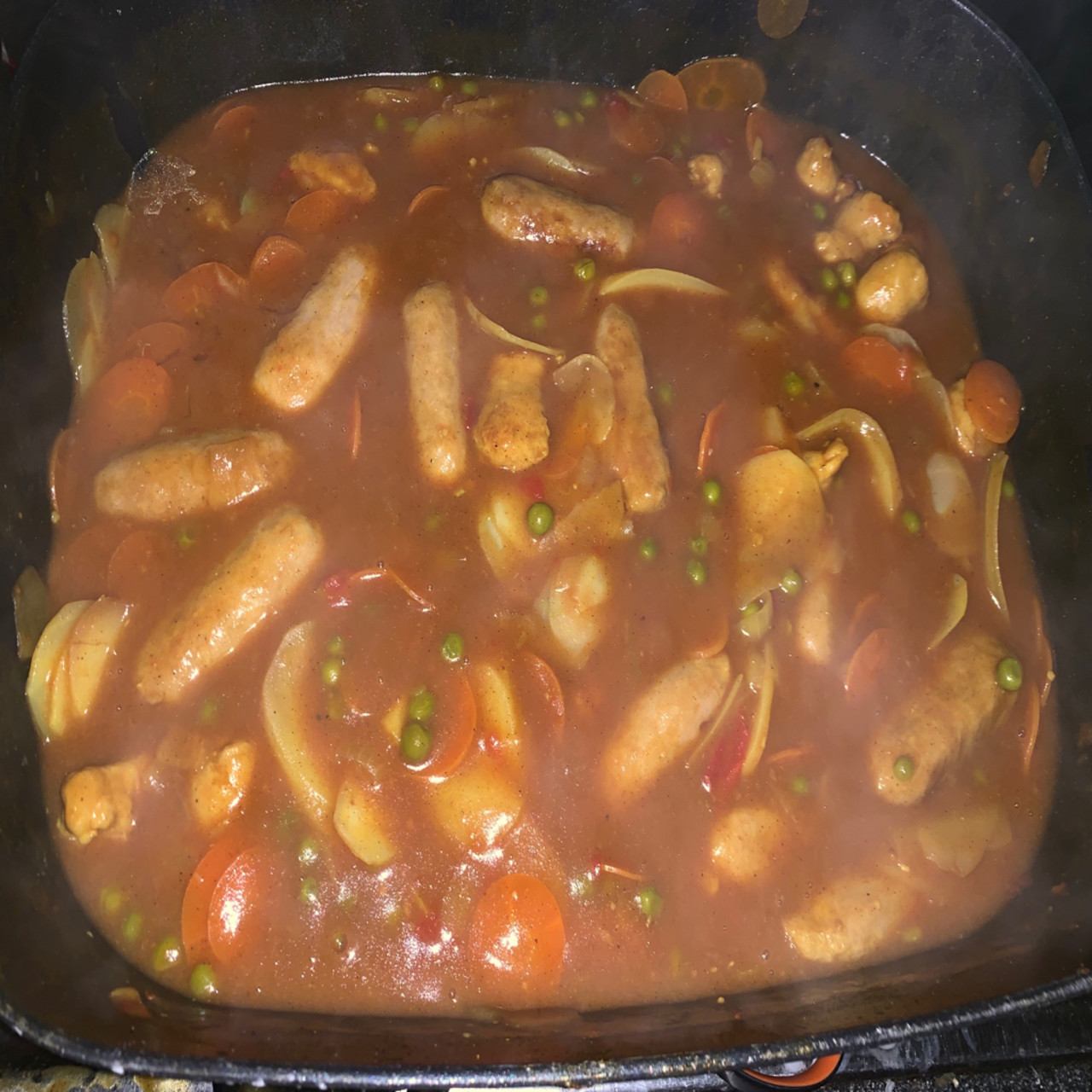 KEENS CURRY Curried Sausages