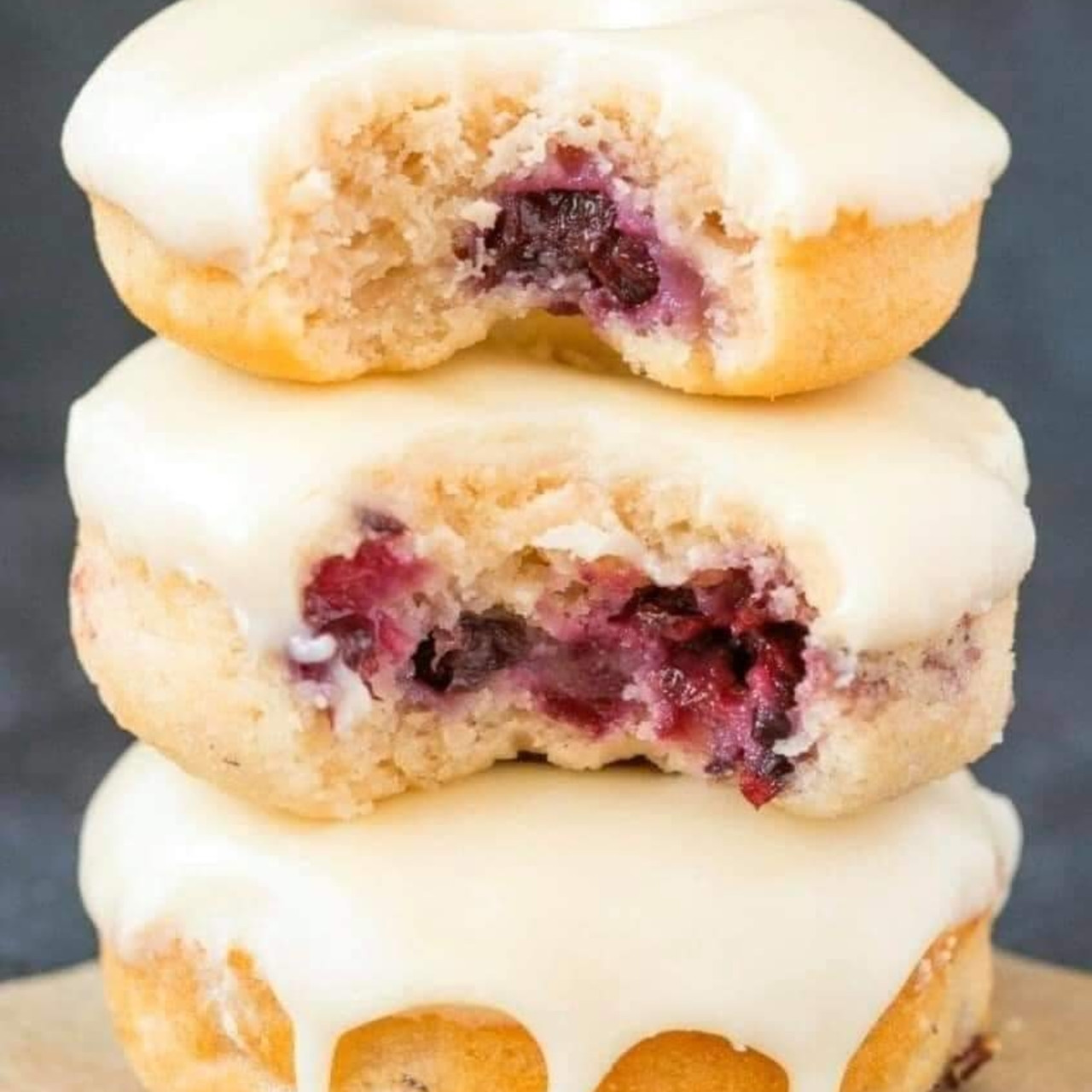 Keto Blueberry Donuts