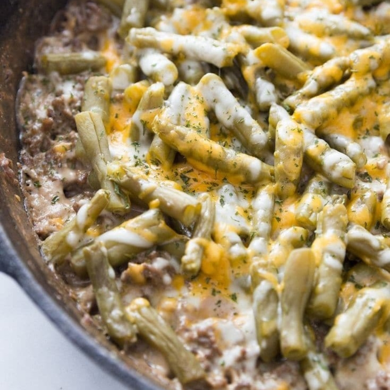 Keto Ground Beef Casserole
