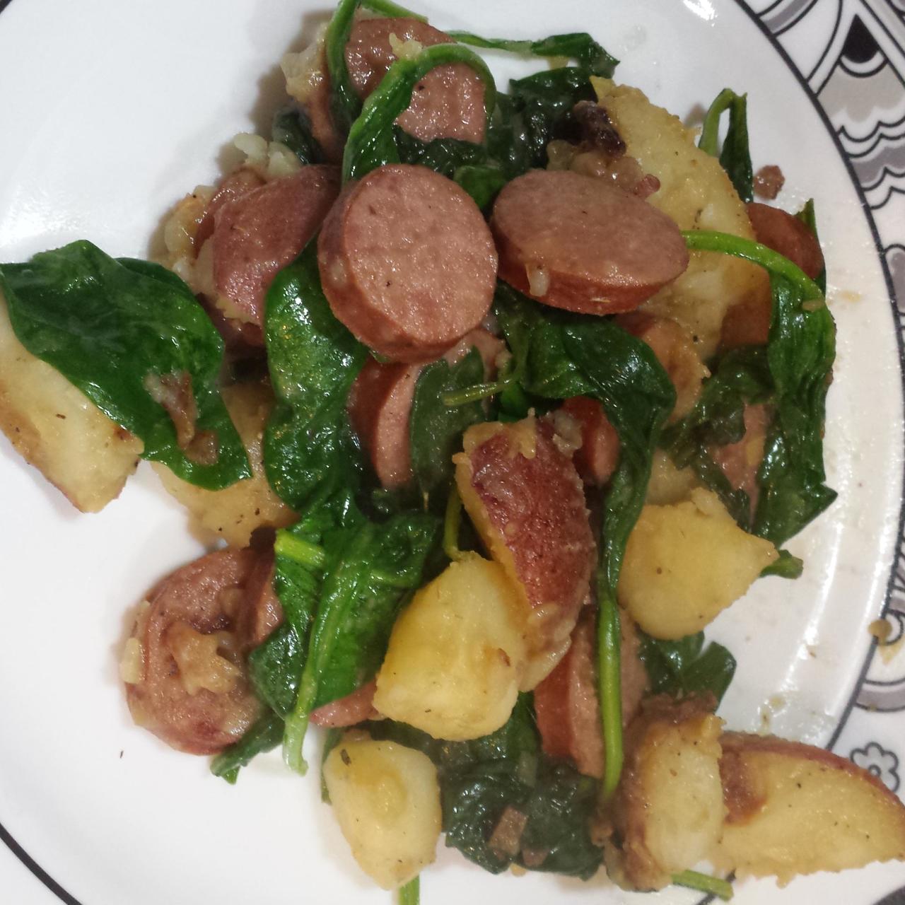 Kielbasa Skillet Dinner