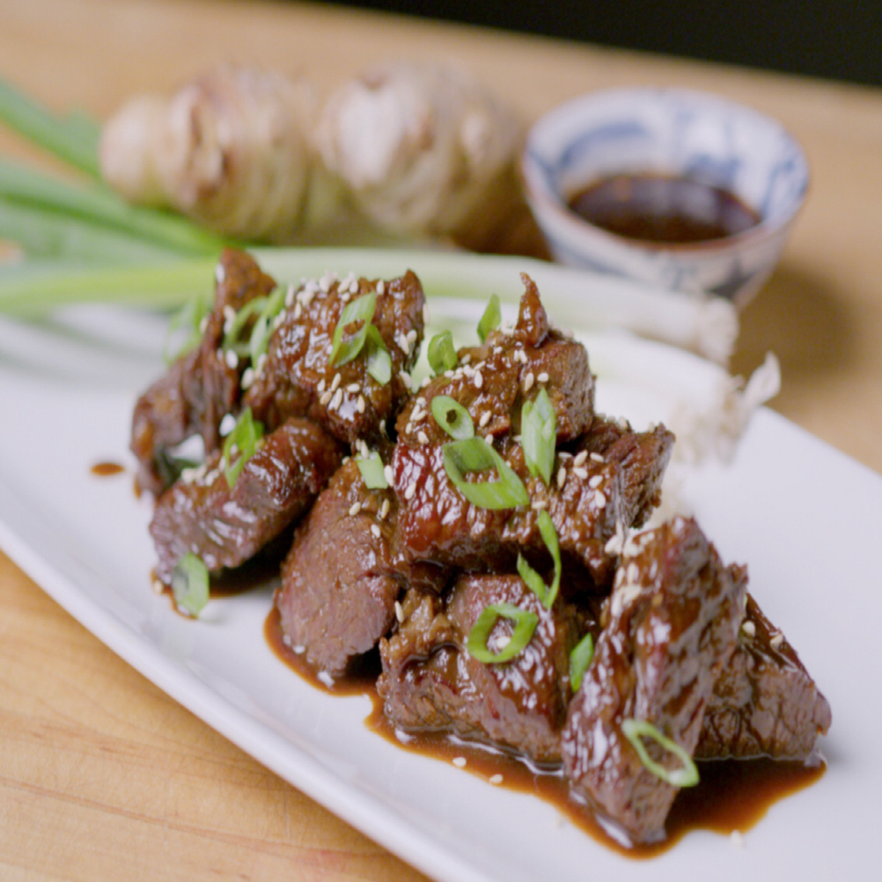 Korean BBQ Steak Tips