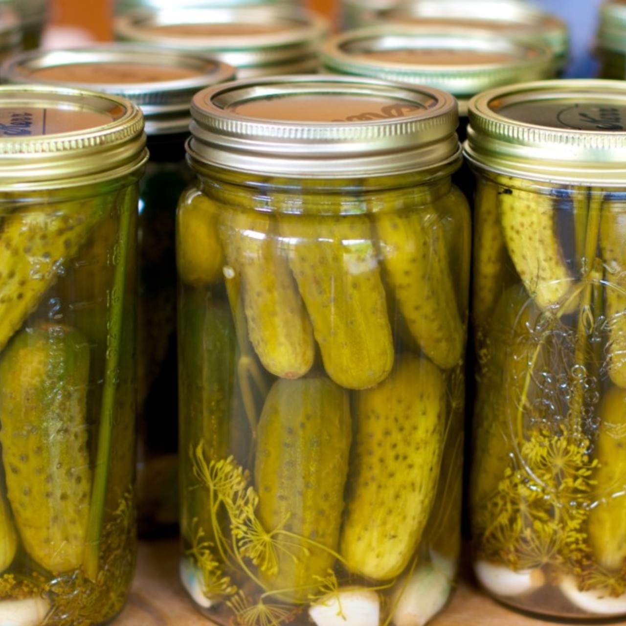 Kosher Dill Pickles.