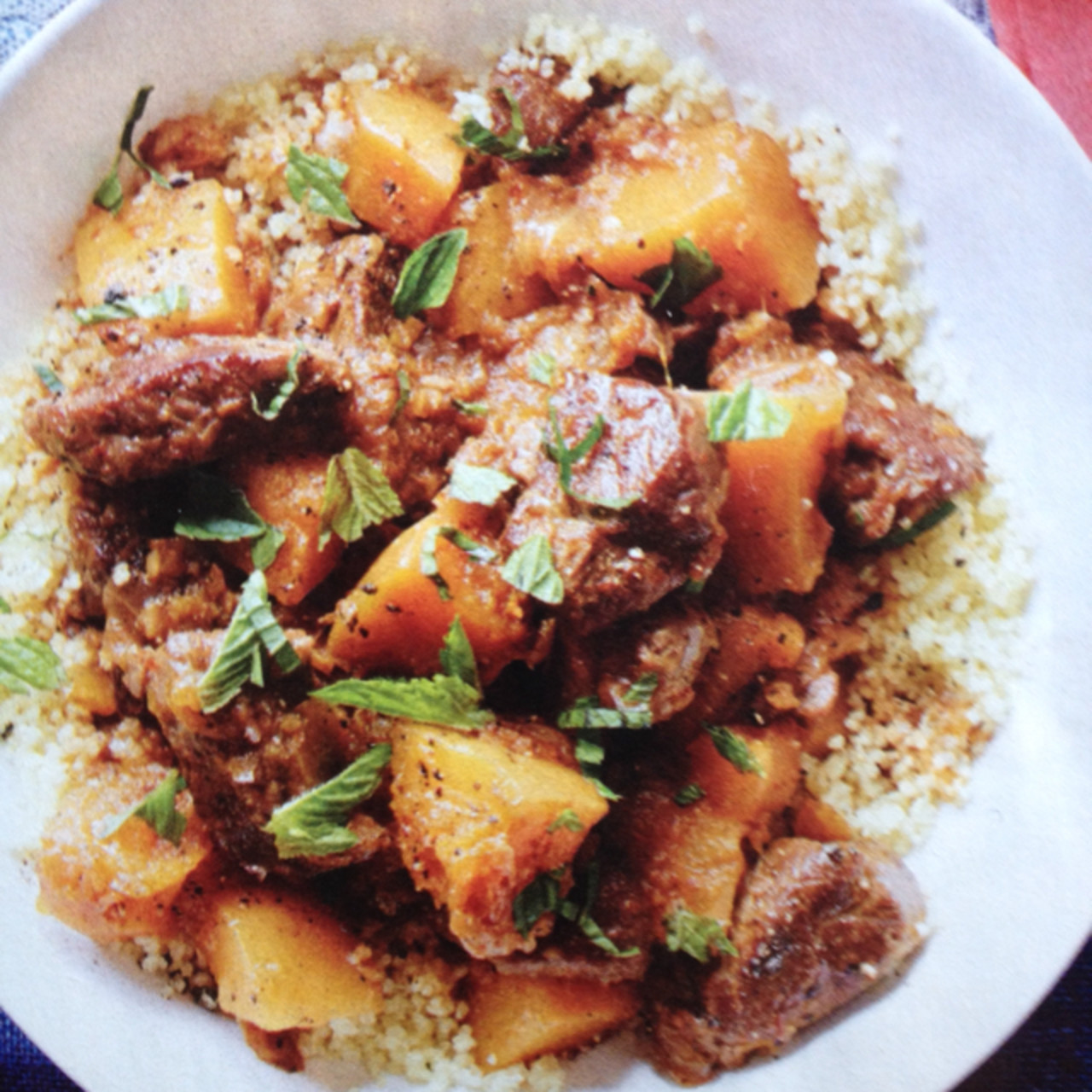 Lamb Butternut Squash Tagine