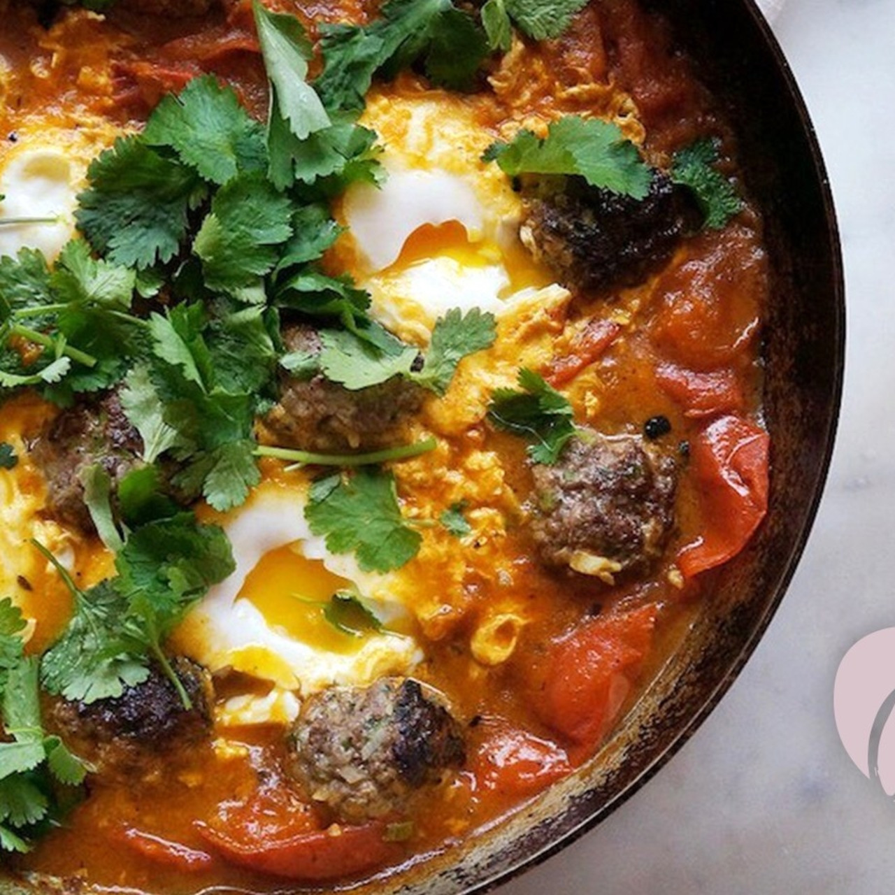 LAMB MEATBALL SHAKSHUKA