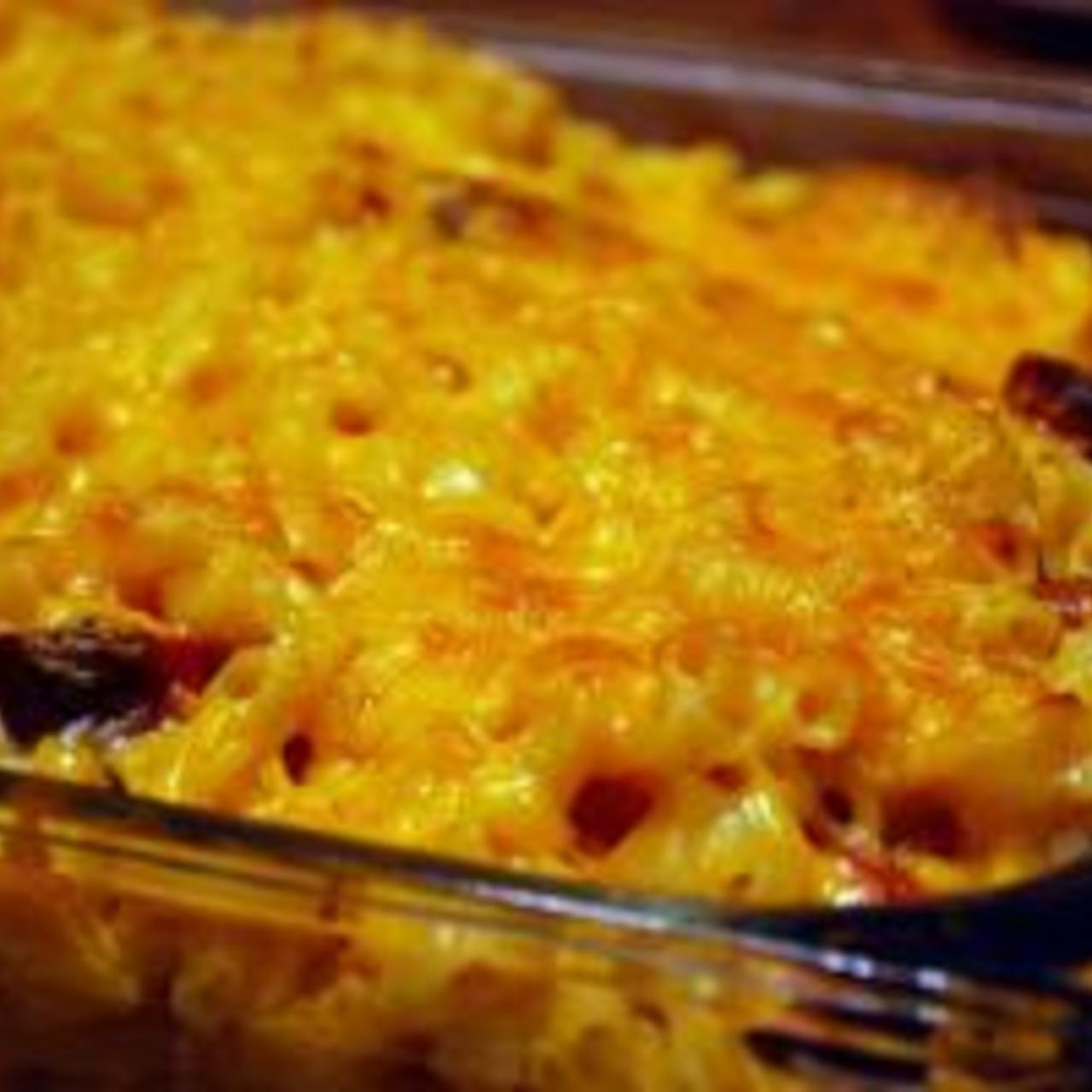 uncooked mac and cheese noodles