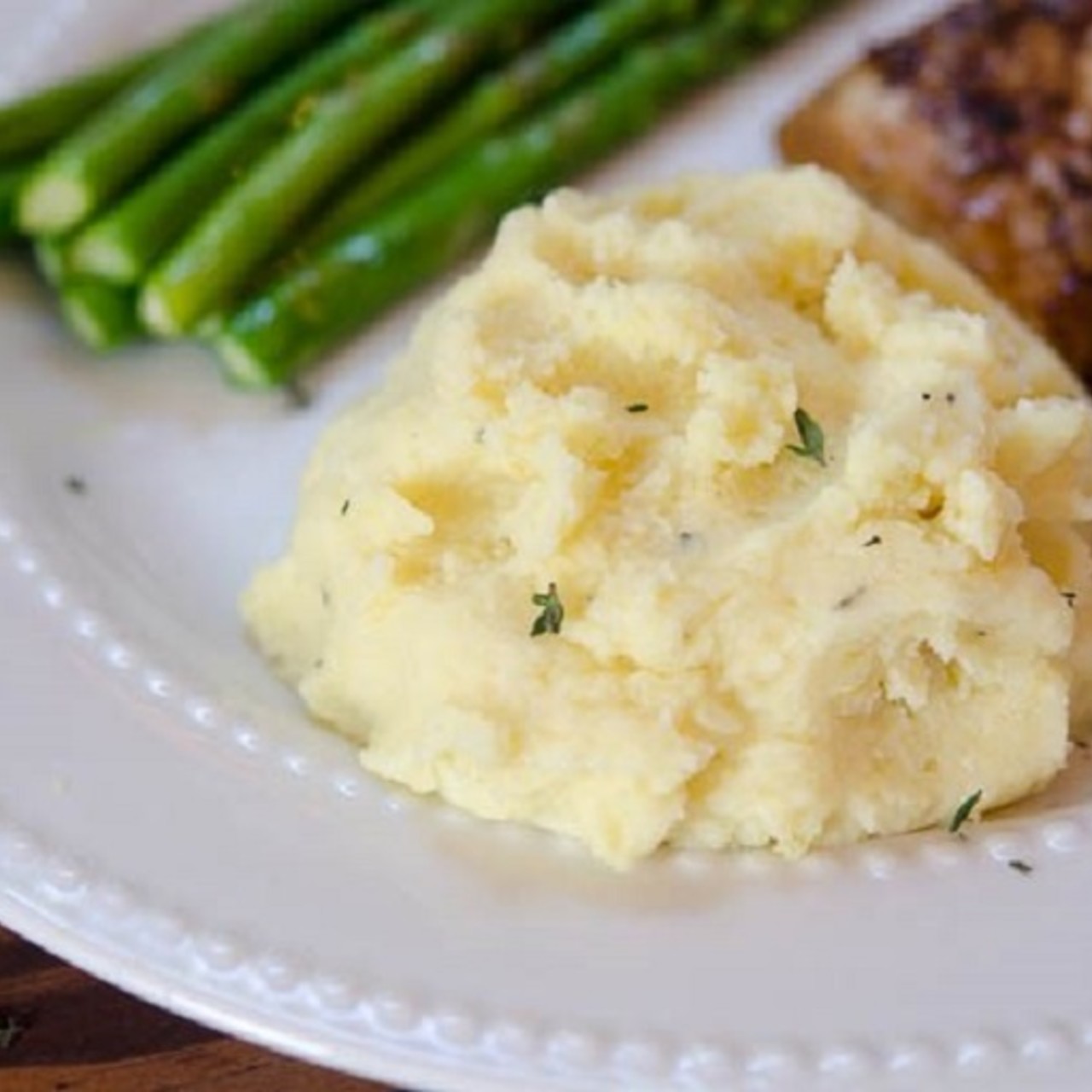 Make Ahead Garlic Herb Mashed Potatoes 6146