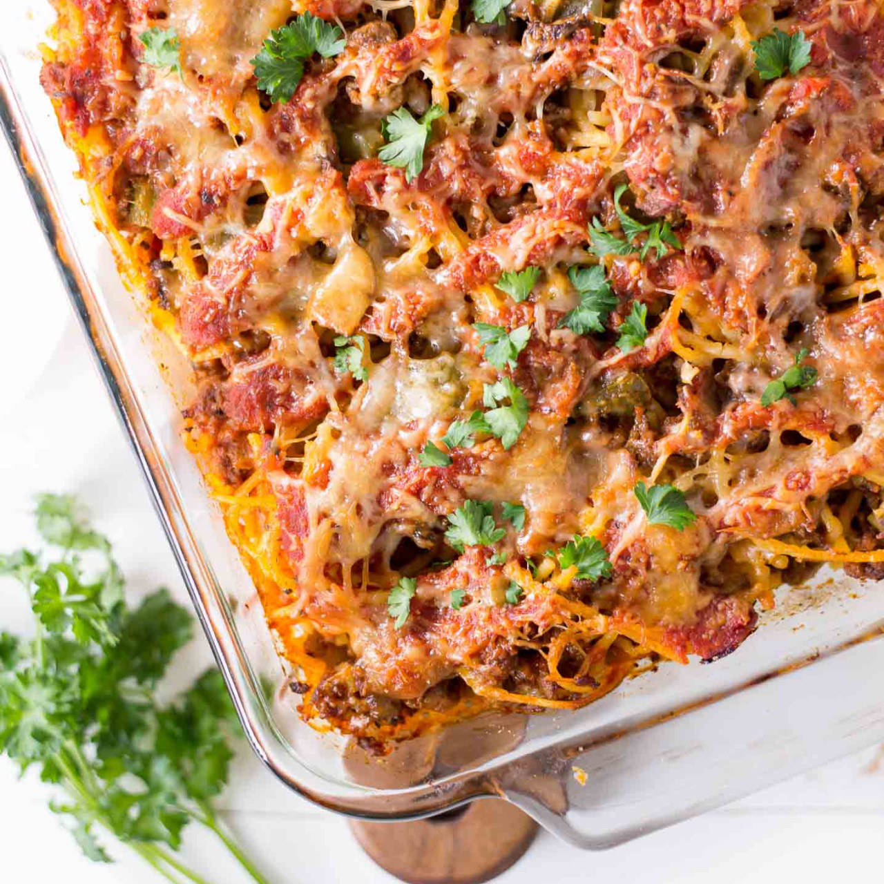 MakeAhead Spaghetti Meatball Casserole
