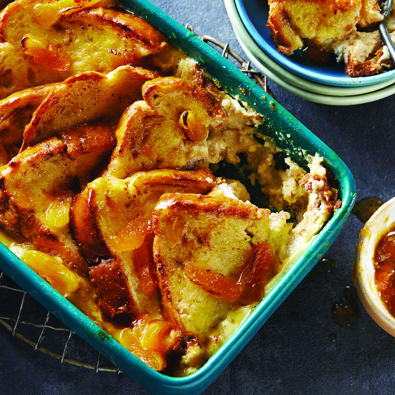 Maple Bread and Butter Pudding