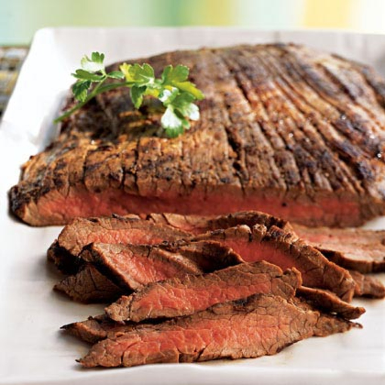 Marinated Flank Steaks