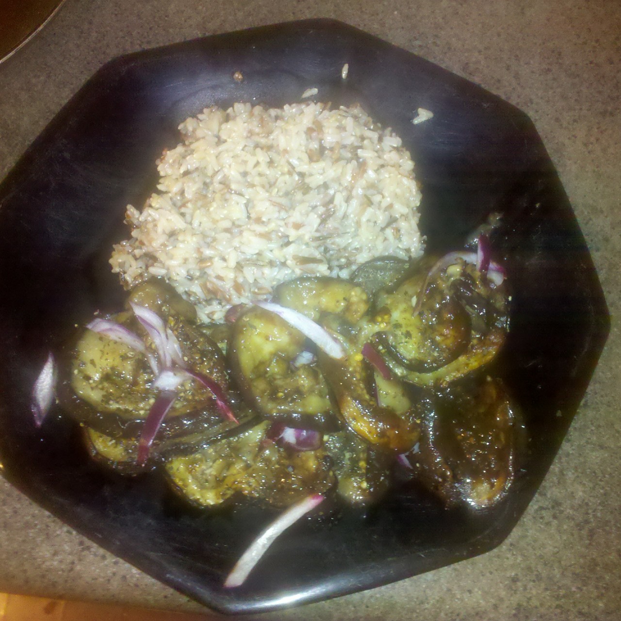 Marinated Grilled Eggplant