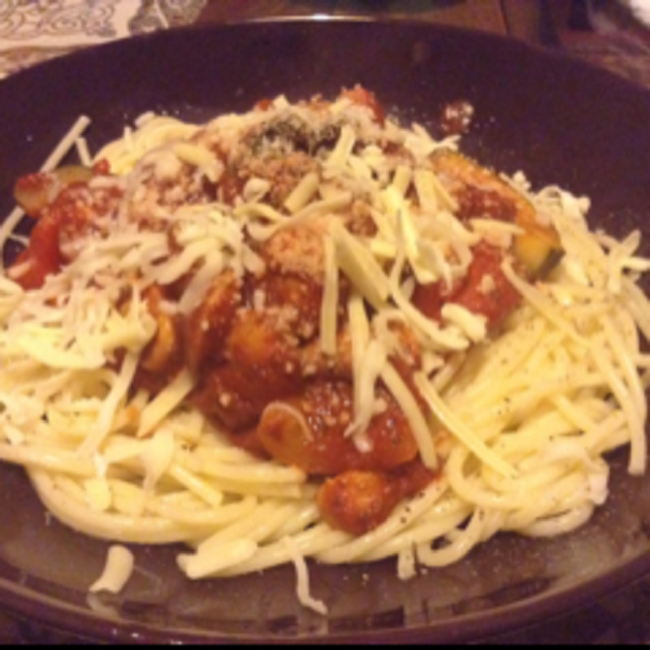 Midweek Spaghetti With A Passata And Vegetable Sauce