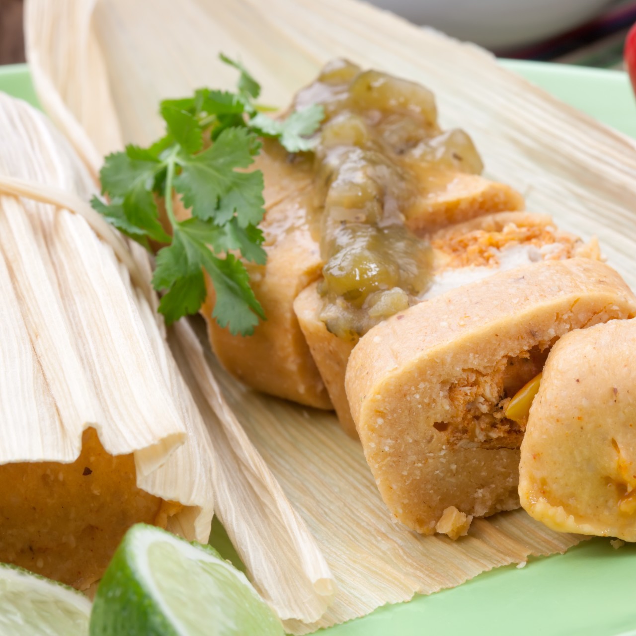 New Mexican Pork Tamales