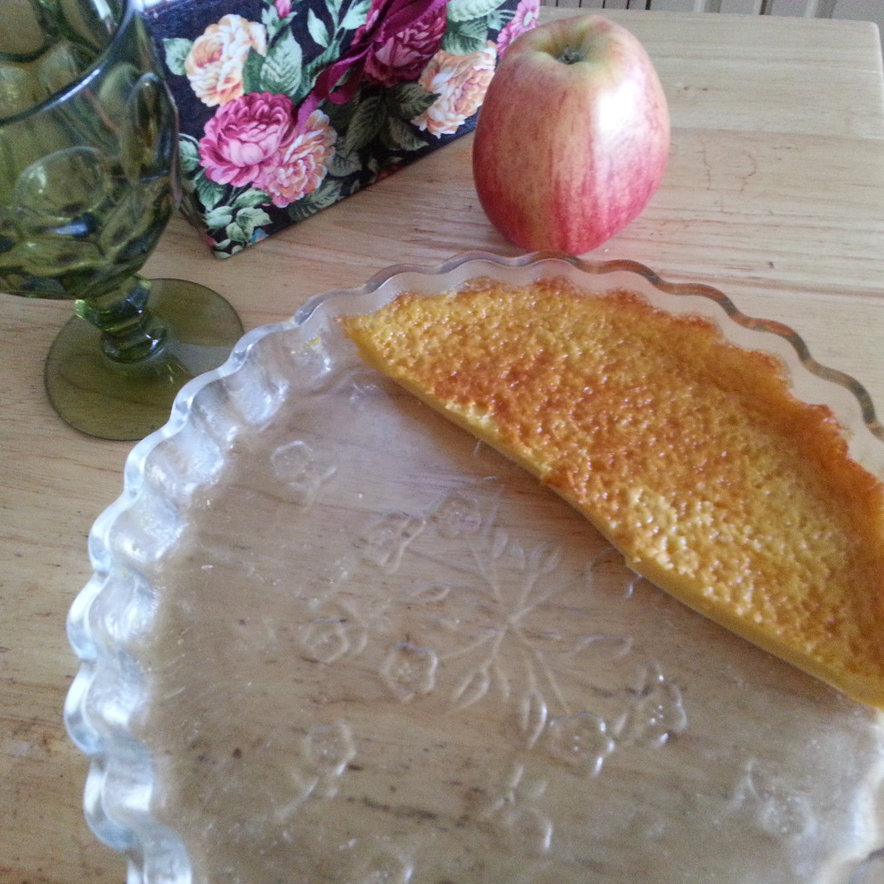 No-Crust Egg Custard Pie