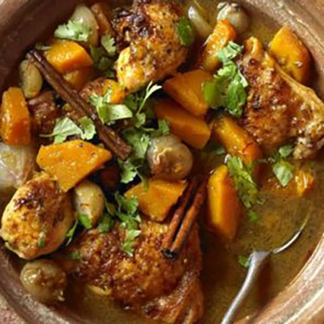 North African chicken tagine