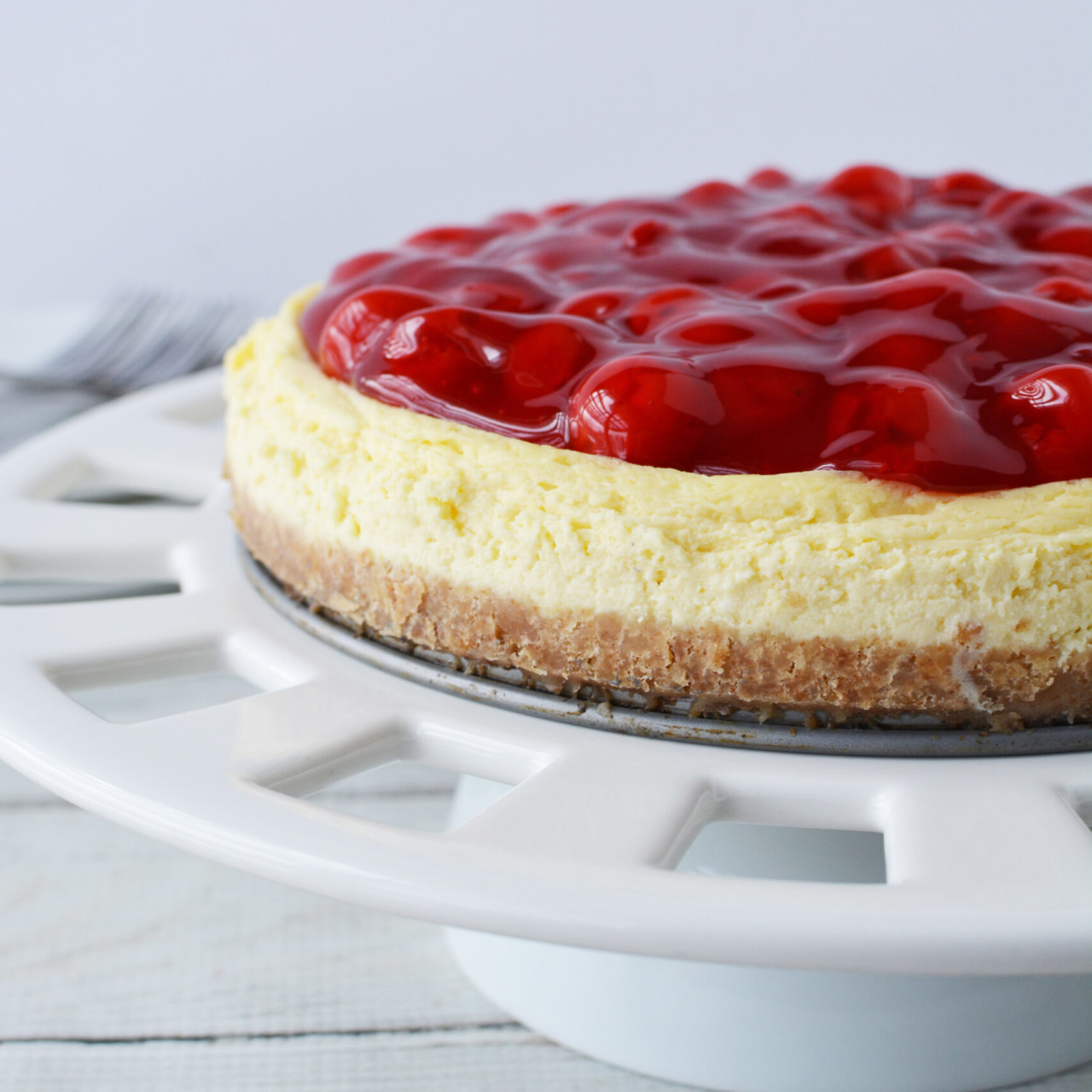 Northwest Cherry Cheesecake