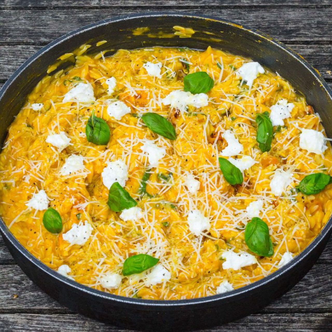 OOZY BUTTERNUT ORZO
