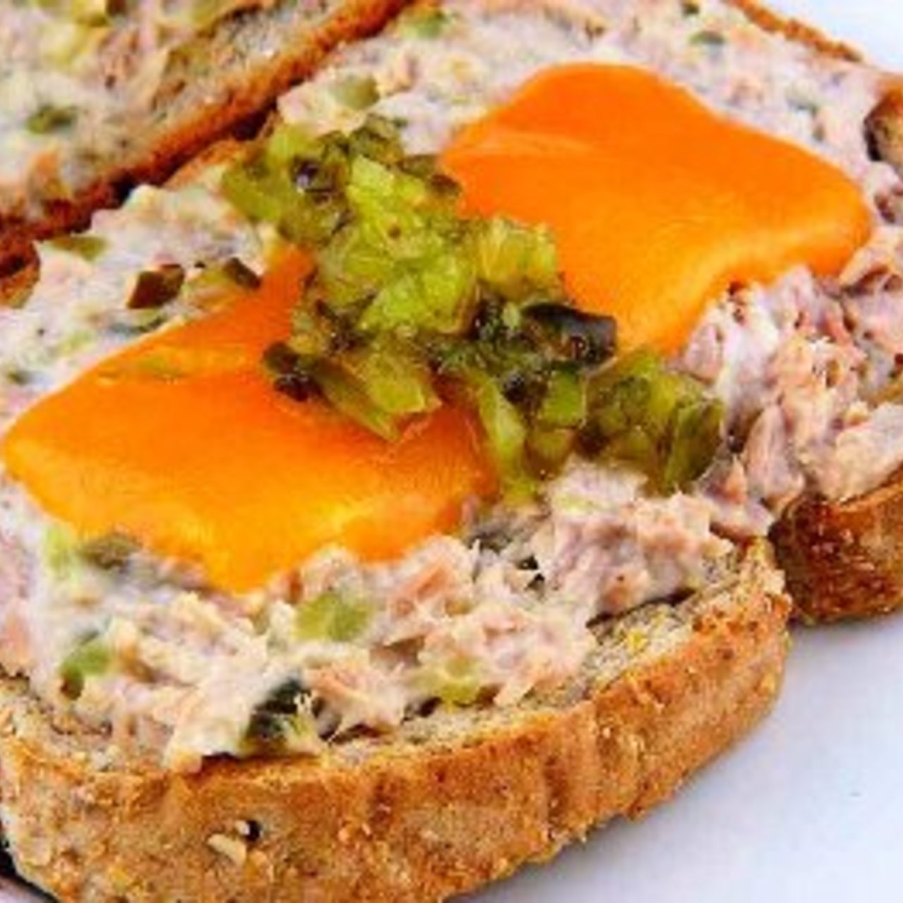 Open Face Tuna Sandwich