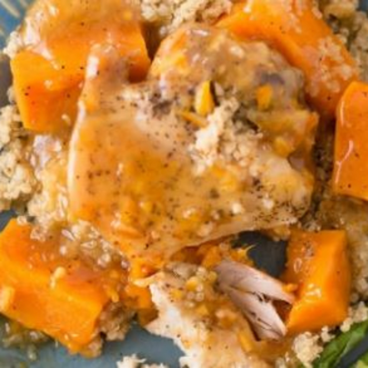 Orange Chicken with Sweet Potatoes