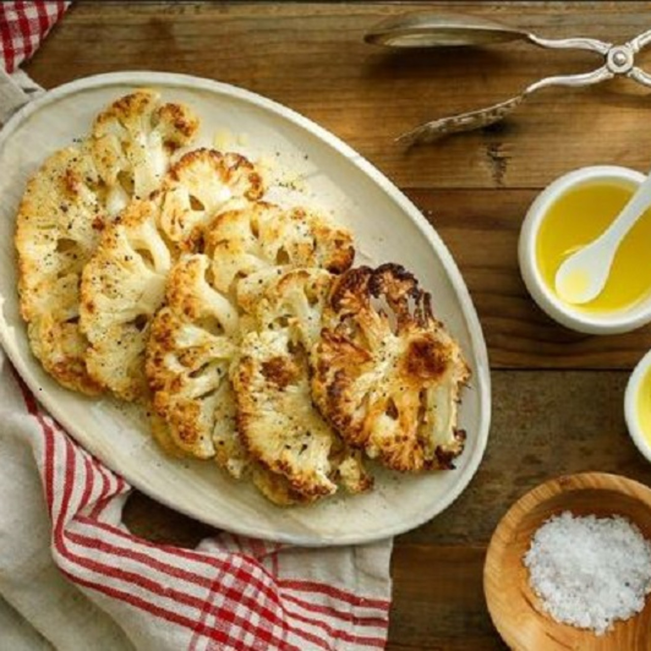 Oven Roasted Cauliflower