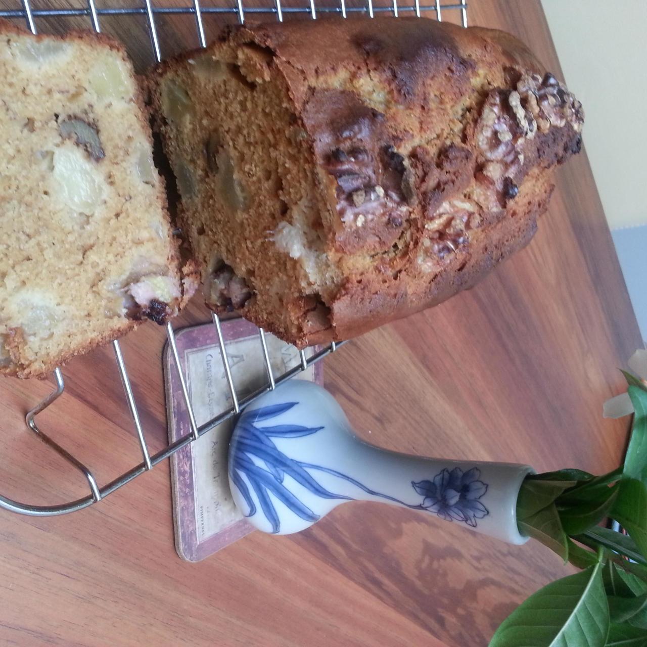 Pear and Banana Loaf