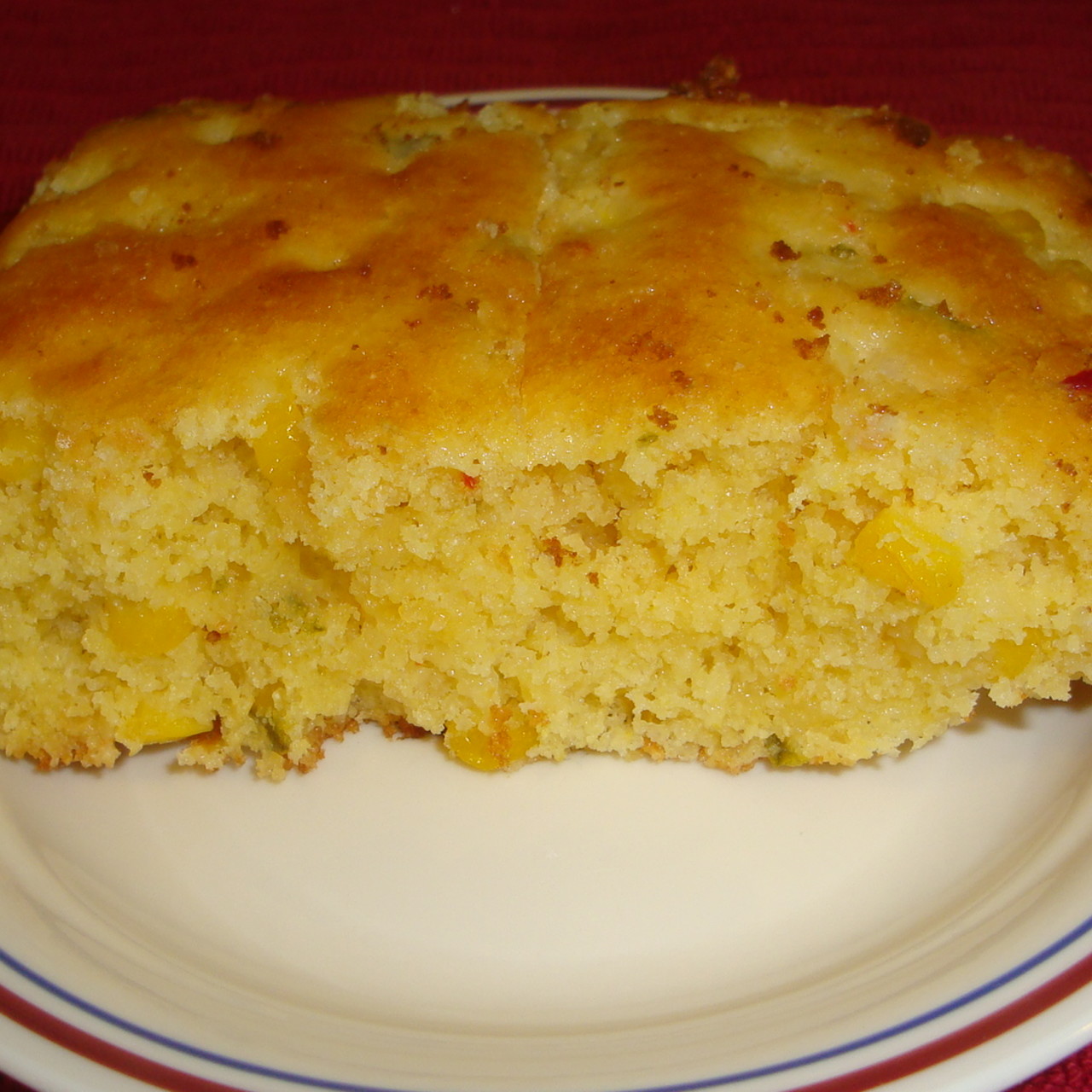 Cornbread with Pepper Jack