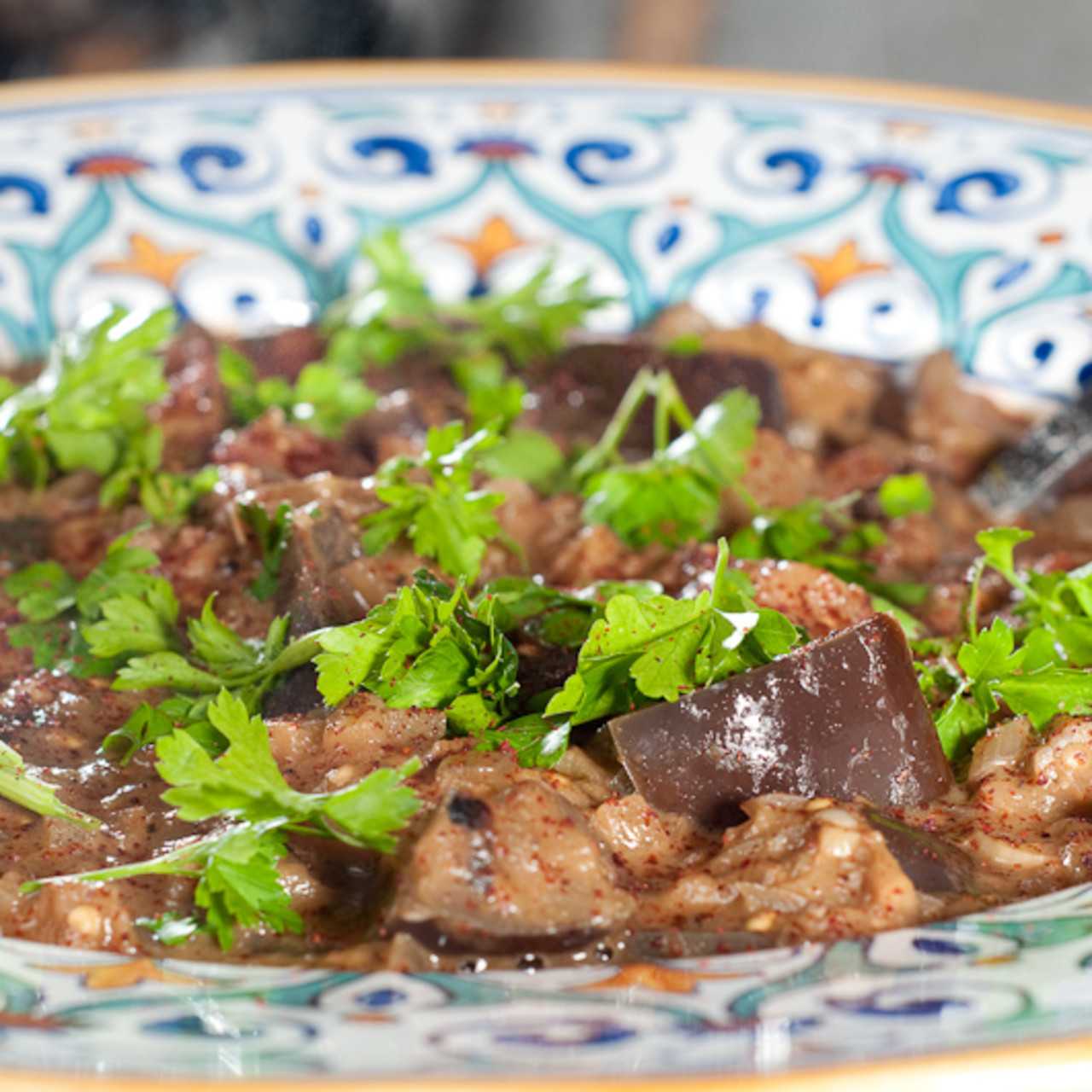 Persian Italian Eggplant Stew