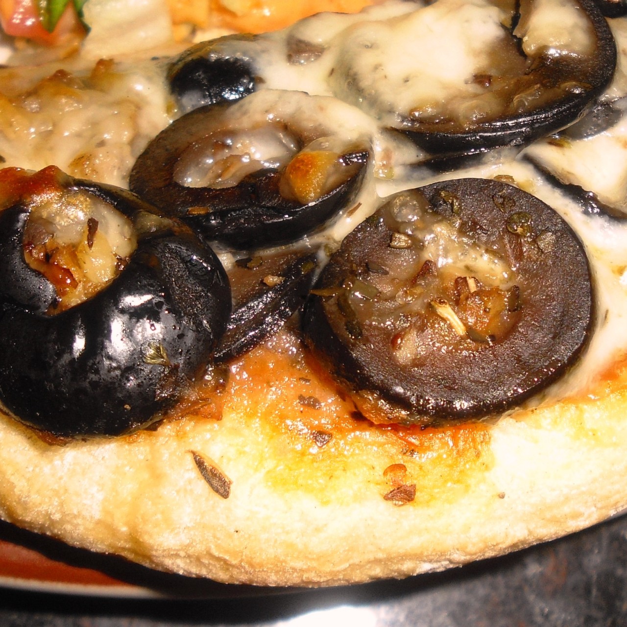 Black Olive Pizza - Sweet Caramel Sunday