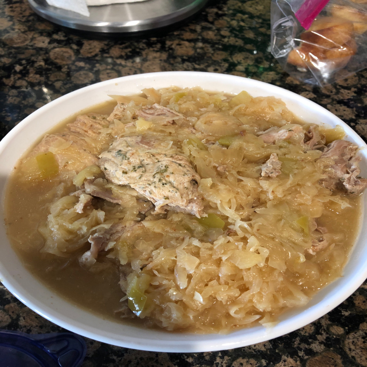 instant pot pork roast with sauerkraut