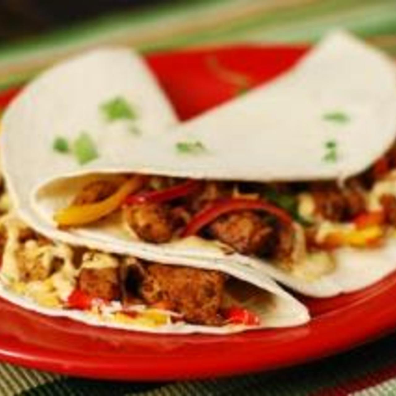 Pork Tenderloin Fajitas