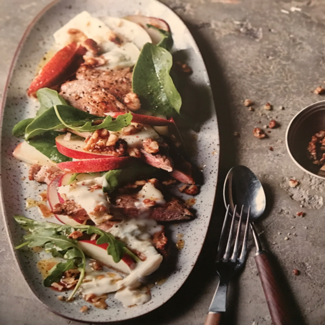 Pork Tenderloin With Pear And Blue Cheese