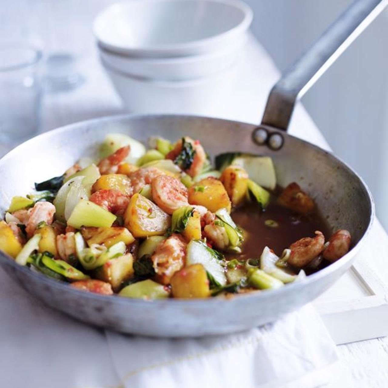 Prawn and Pineapple stirfry