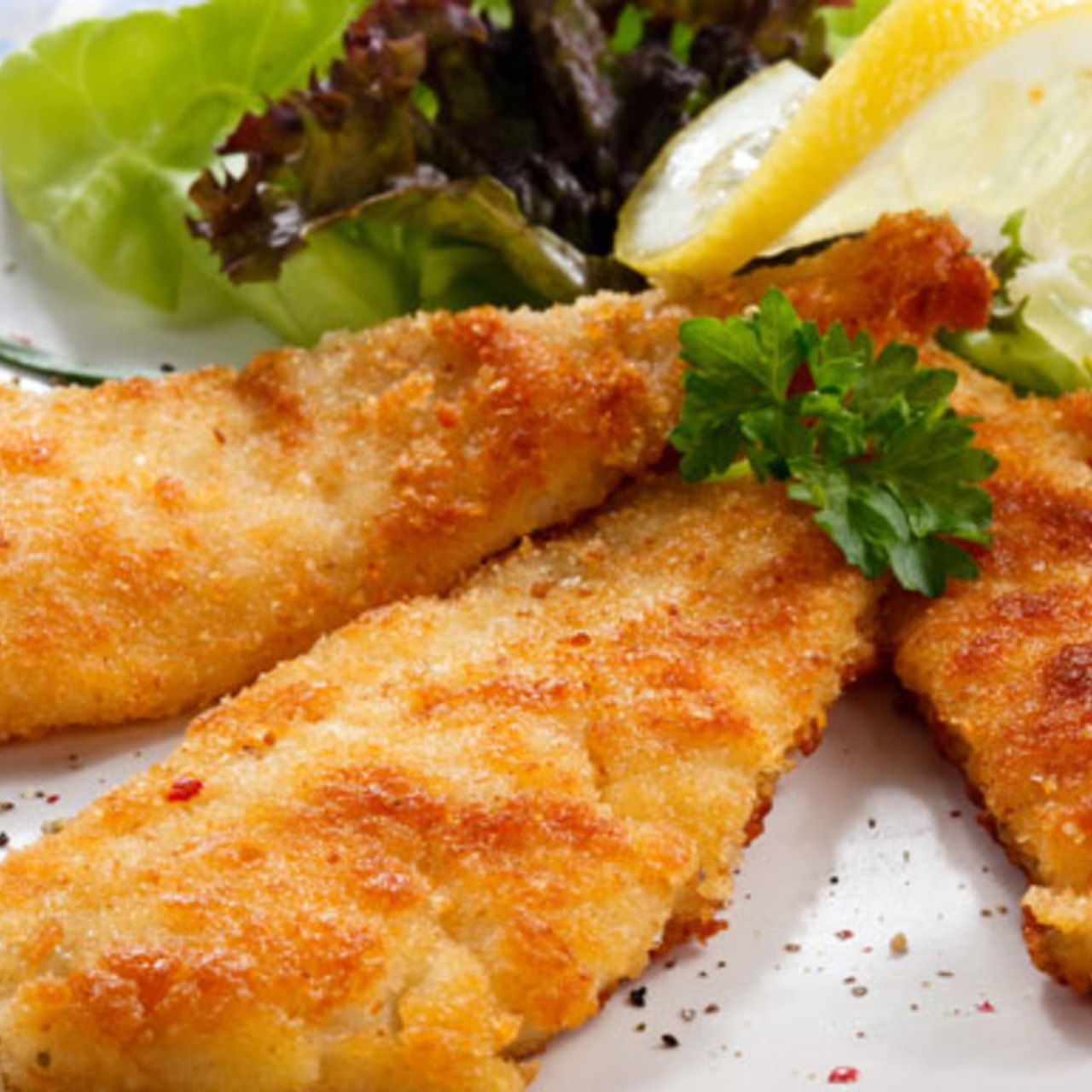 cooked fish fillets