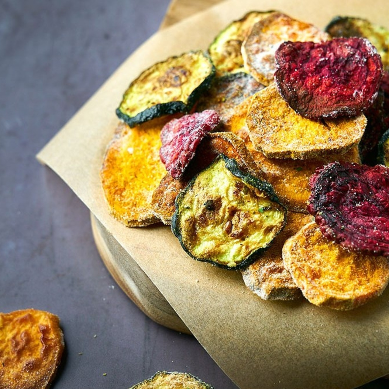 RanchFlavored Veggie Chips in an Air Fryer