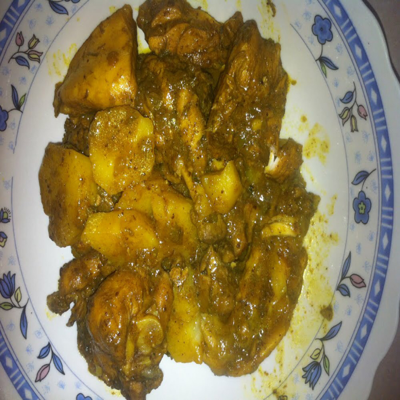 jamaican curry chicken and rice