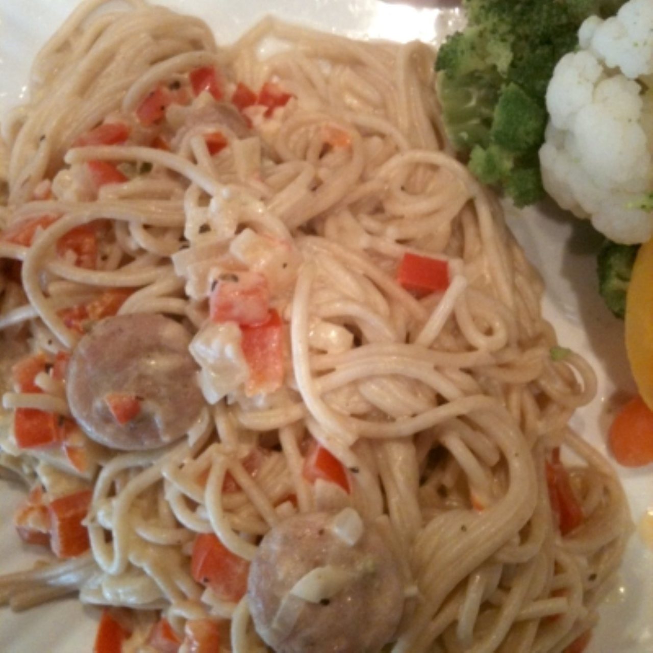 Red Pepper and Sausage Pasta Sauce