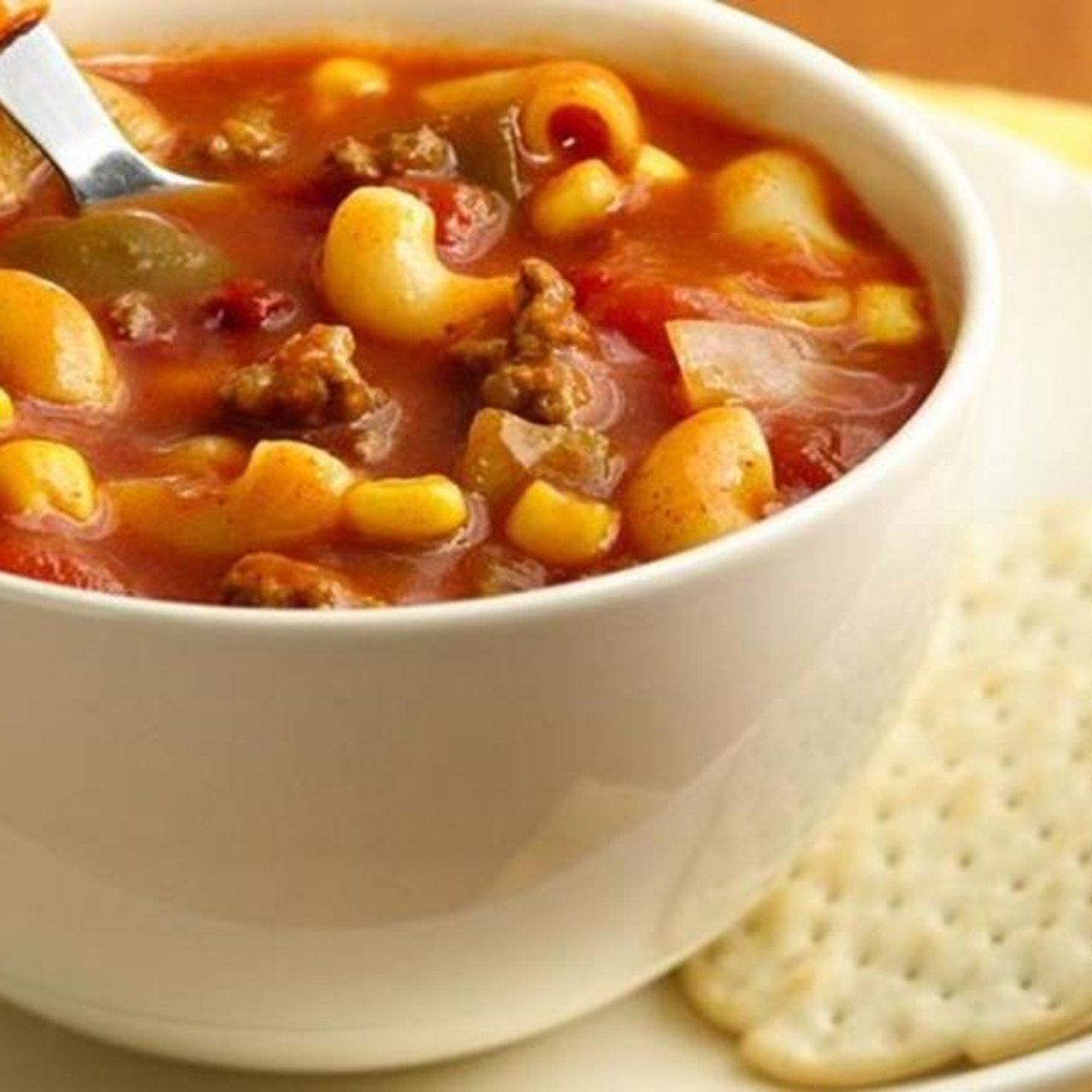 Rick’s Chili Mac Soup