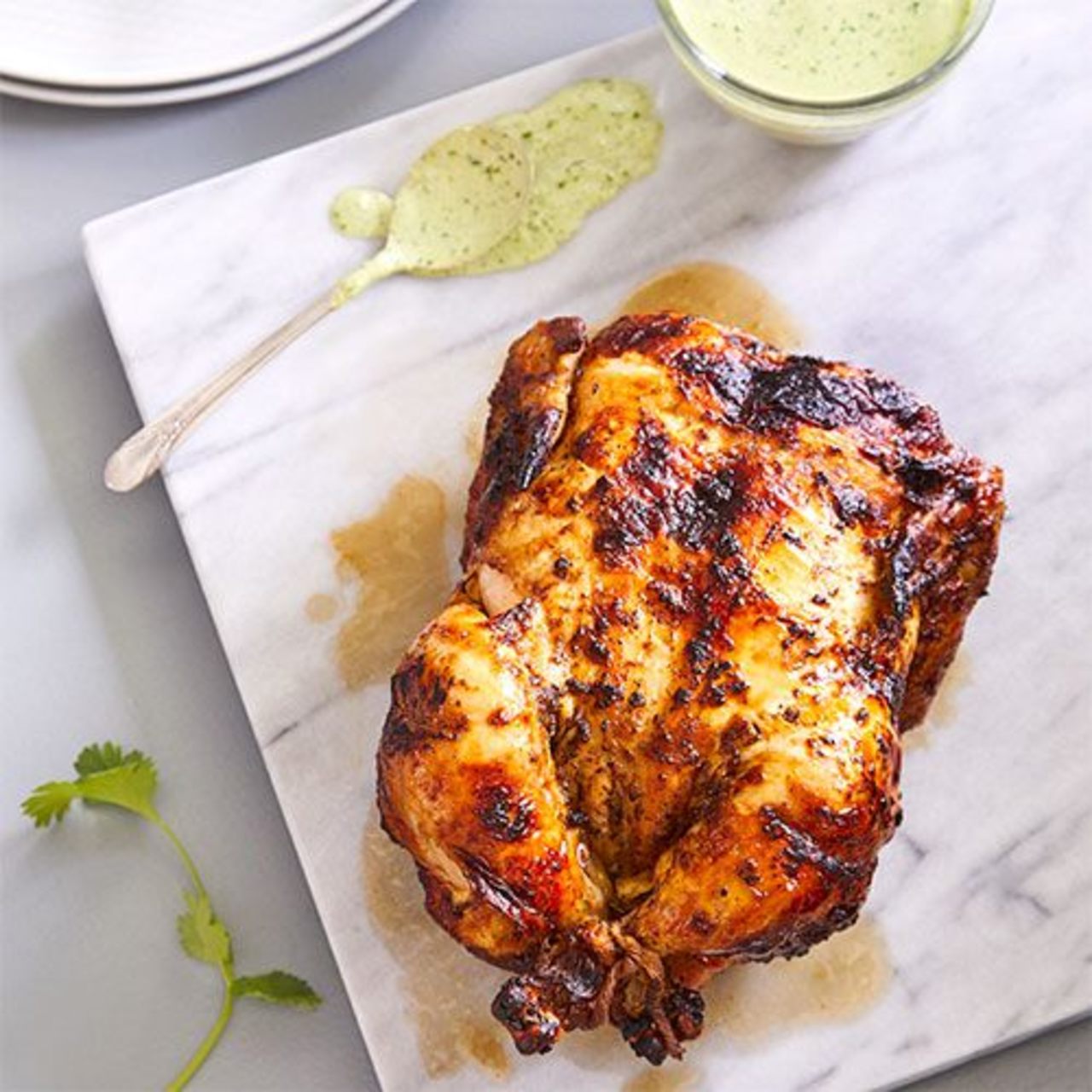 rotisserie chicken tie up