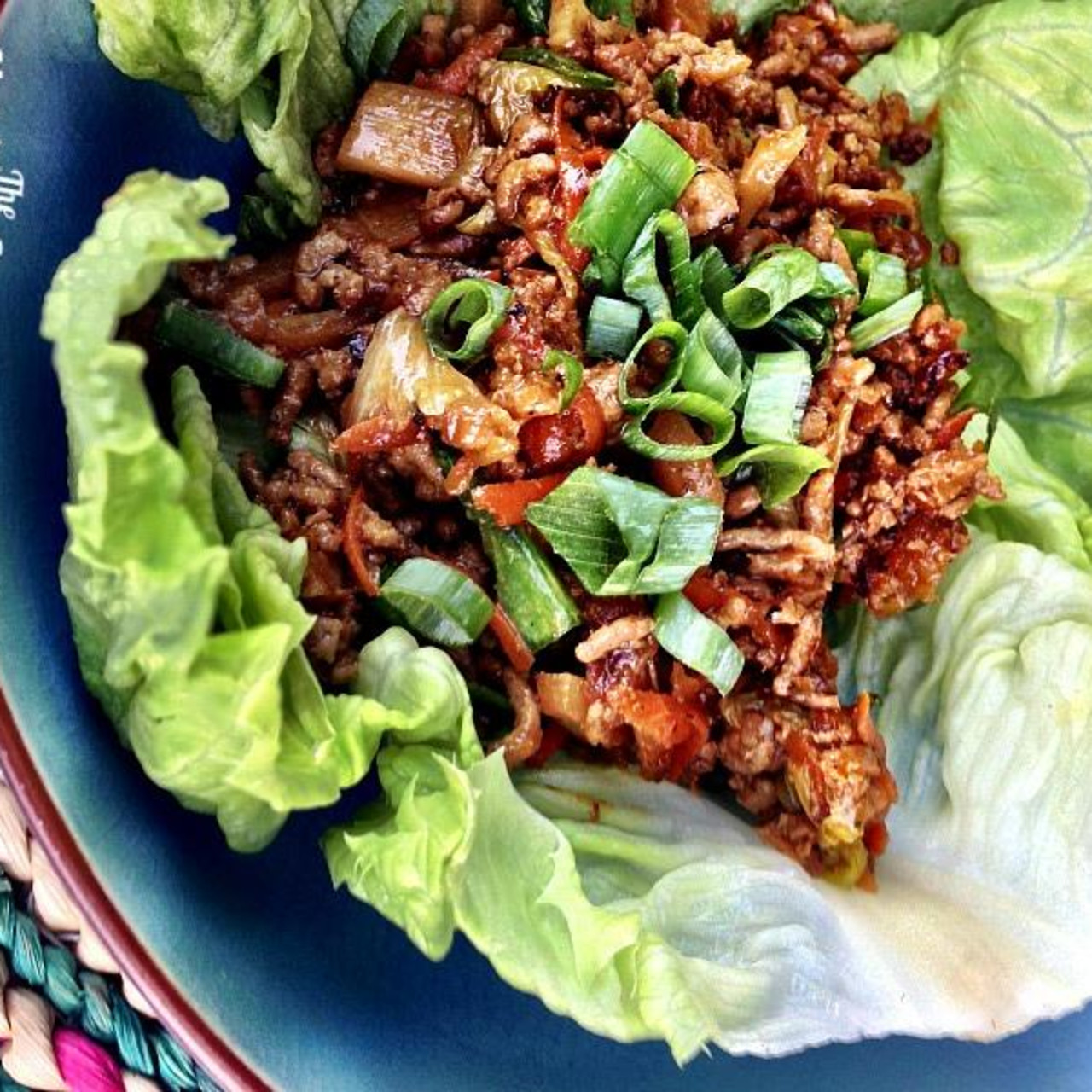 San choy bao lettuce cup