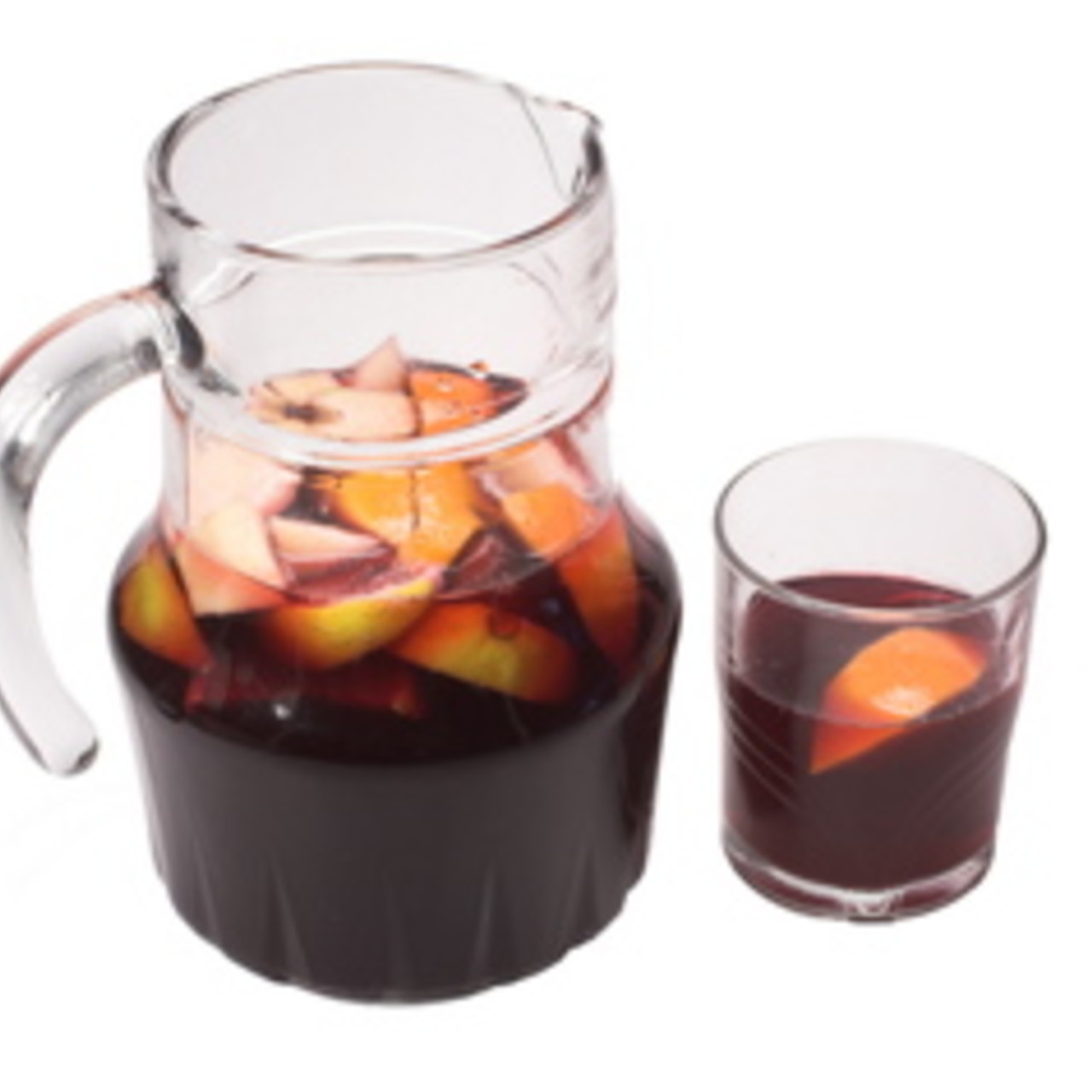 Sangria set alcohol iced drink. Stock Photo by ©Nadianb 206452942
