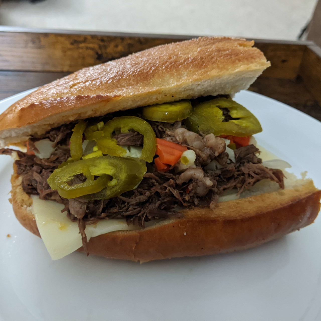 Shredded Beef Hoagie (InstaPot)