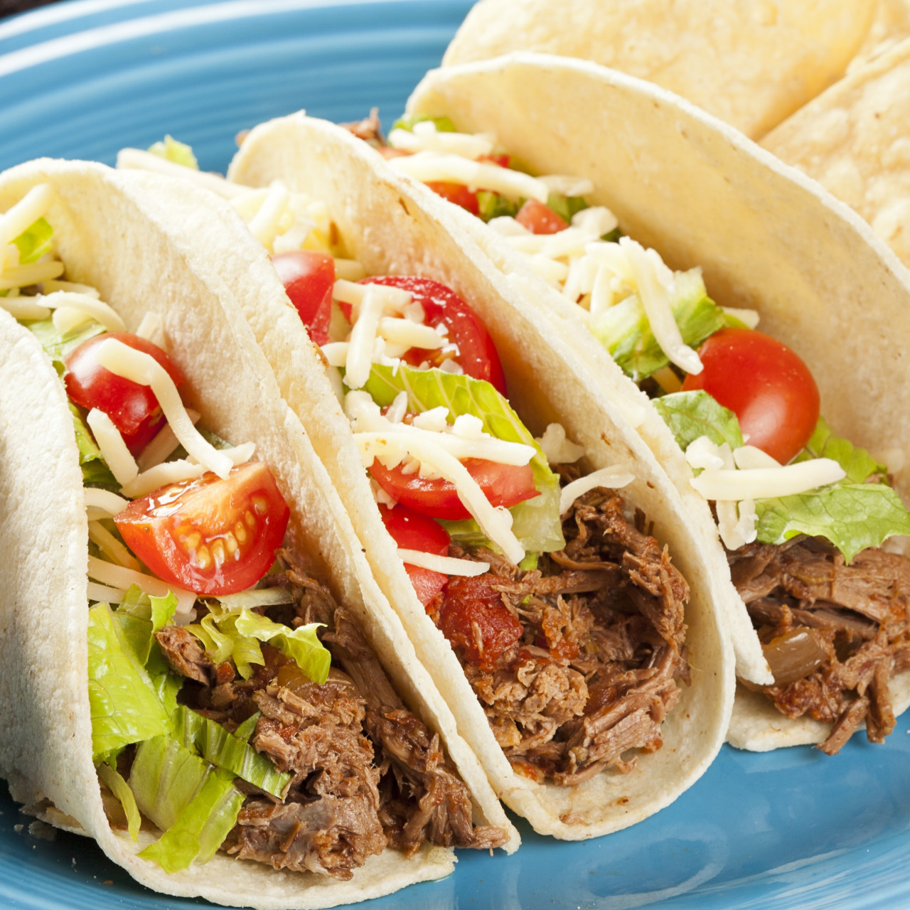 Shredded Beef Tacos, Crockpot Style