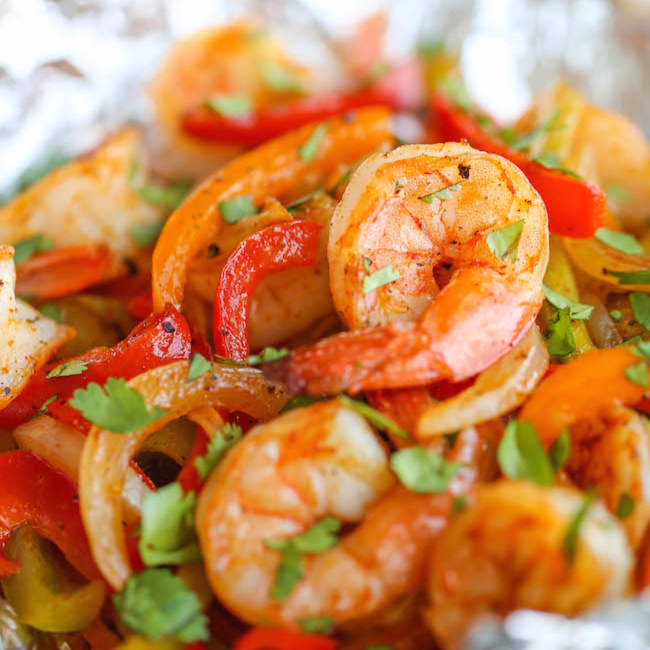 Shrimp Fajitas