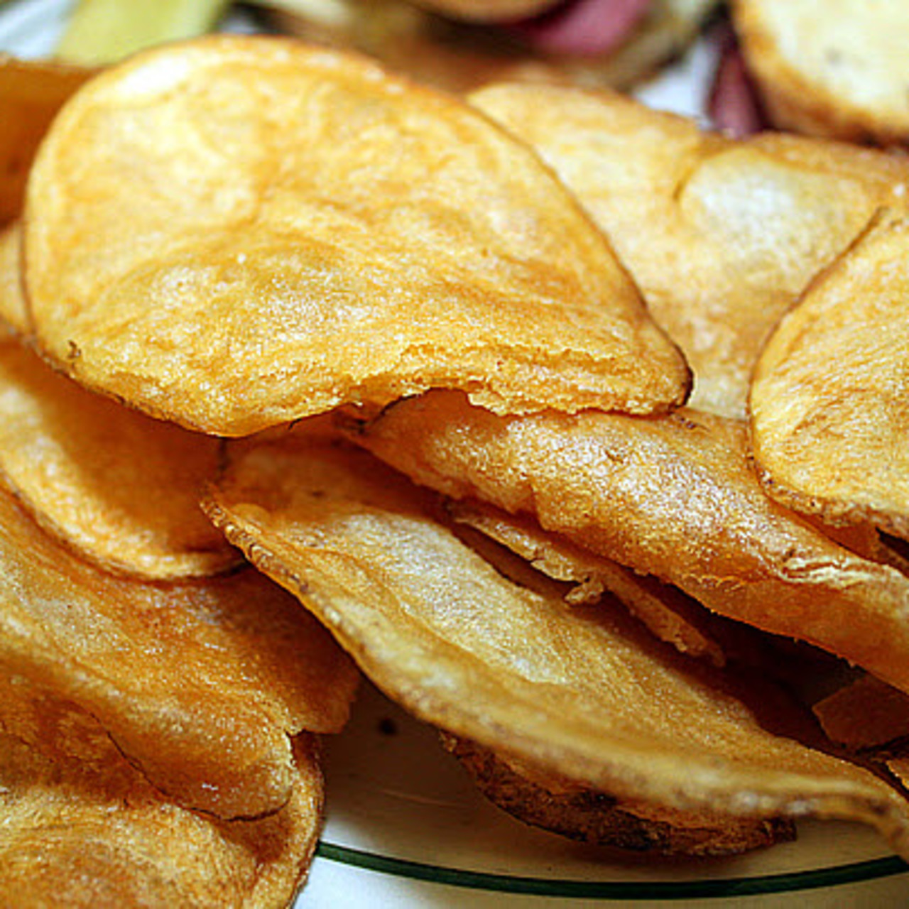 Side Dish Homemade Potato Chips
