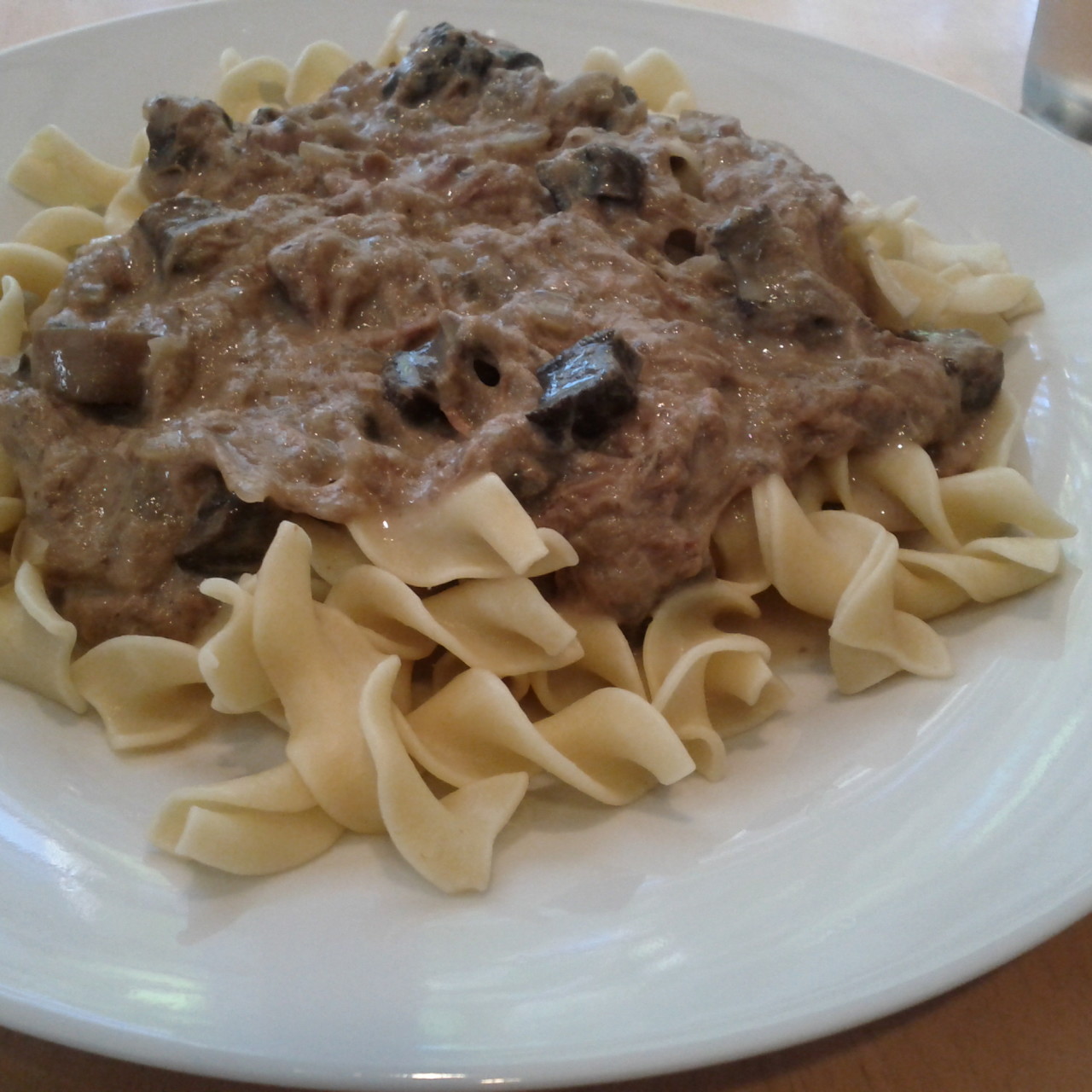 Slow Cooker Beef Stroganoff