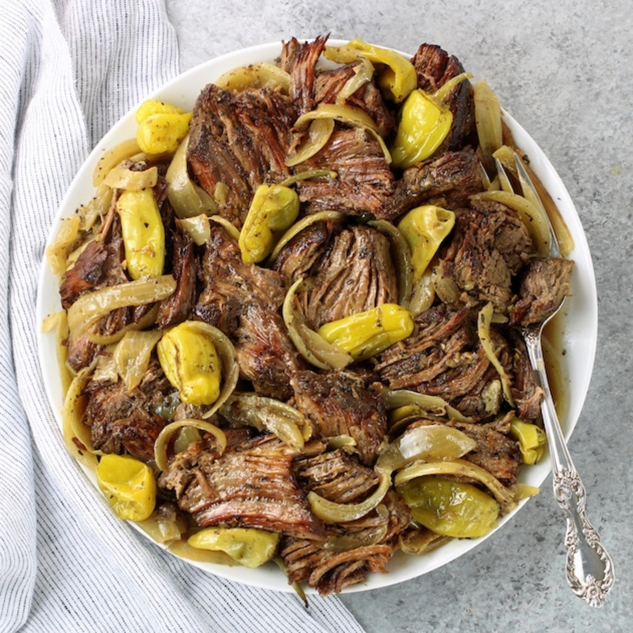 Slow Cooker Italian Beef